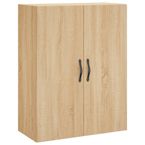 vidaXL Wall Mounted Cabinet Sonoma Oak 69.5x34x90 cm Engineered Wood