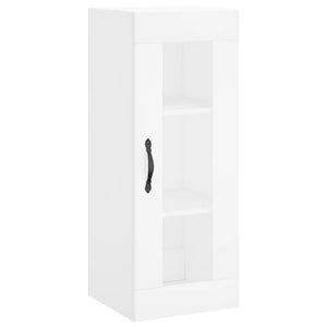 vidaXL Wall Mounted Cabinet White 34.5x34x90 cm