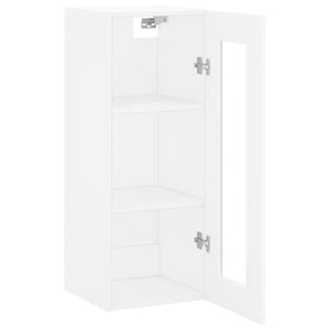 vidaXL Wall Mounted Cabinet White 34.5x34x90 cm