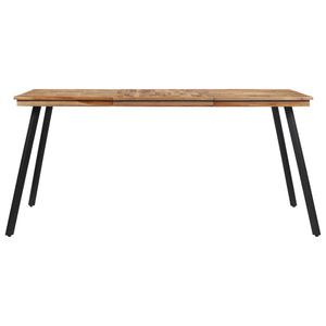 vidaXL Dining Table 169x98.5x76 cm Solid Wood Teak