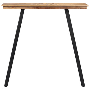 vidaXL Bar Table 110x55x105 cm Solid Wood Teak