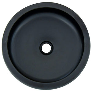 vidaXL Countertop Basin Black and Blue Round Φ41x14 cm Ceramic