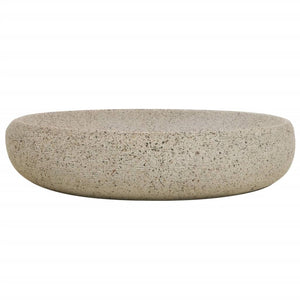 vidaXL Countertop Basin Sand Oval 59x40x15 cm Ceramic