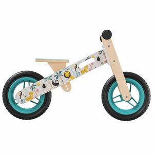 vidaXL Balance Bike for Children Blue Printed