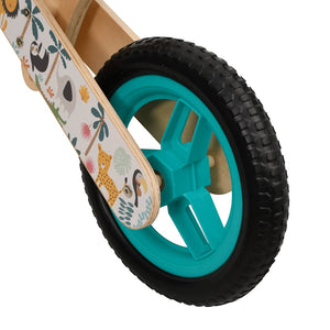 vidaXL Balance Bike for Children Blue Printed