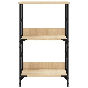 vidaXL Bookshelf Sonoma Oak 50x33x82 cm Engineered Wood