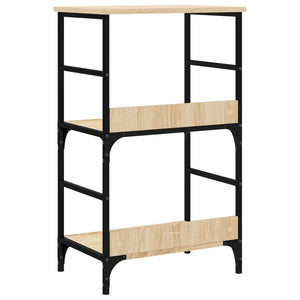 vidaXL Bookshelf Sonoma Oak 50x33x82 cm Engineered Wood