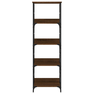 vidaXL Bookshelf Brown Oak 50x33x153 cm Engineered Wood