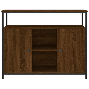 vidaXL Sideboard Brown Oak 100x35x80 cm Engineered Wood