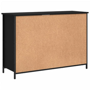 vidaXL Sideboard Black 100x35x70 cm Engineered Wood