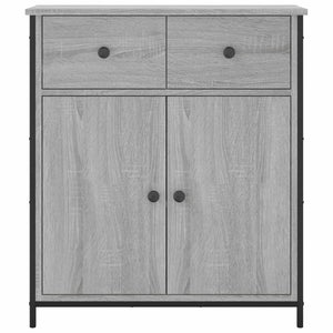 vidaXL Sideboard Grey Sonoma 70x30x80 cm Engineered Wood