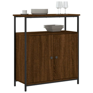 vidaXL Sideboard Brown Oak 70x30x80 cm Engineered Wood