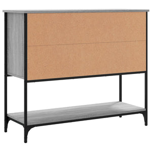 vidaXL Sideboard Grey Sonoma 100x36x85 cm Engineered Wood