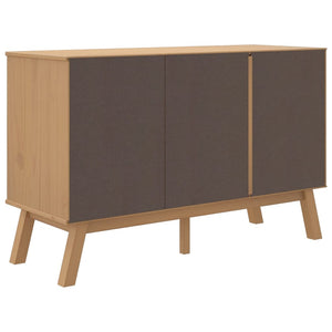 vidaXL Sideboard OLDEN Brown 114x43x73.5 cm Solid Wood Pine