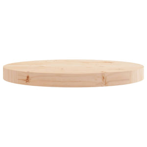 vidaXL Table Top Round Ø40x3 cm Solid Wood Pine