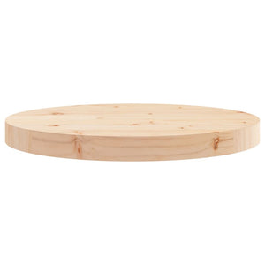 vidaXL Table Top Round Ø40x3 cm Solid Wood Pine