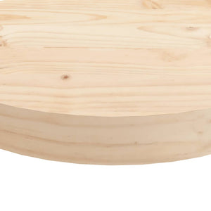 vidaXL Table Top Round Ø40x3 cm Solid Wood Pine