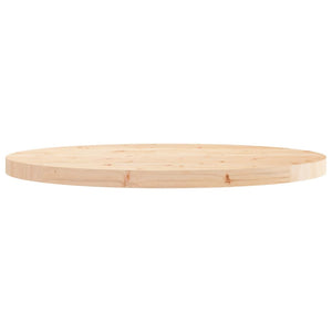 vidaXL Table Top Round Ø70x3 cm Solid Wood Pine