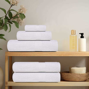 vidaXL Soap Towels 4 pcs White 30x30 cm 360 gsm 100% Cotton