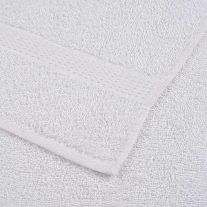 vidaXL Soap Towels 4 pcs White 30x30 cm 360 gsm 100% Cotton