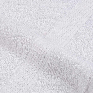 vidaXL Towels 25 pcs White 100x200 cm 360 gsm 100% Cotton