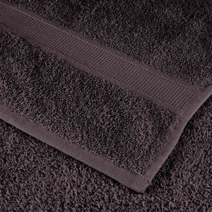 vidaXL Soap Towels 2 pcs Anthracite 30x30 cm 360 gsm 100% Cotton