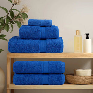 vidaXL Soap Towels 2 pcs Blue 30x30 cm 360 gsm 100% Cotton