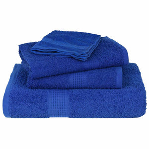 vidaXL Soap Towels 2 pcs Blue 30x30 cm 360 gsm 100% Cotton