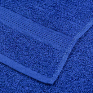 vidaXL Guest Towels 4 pcs Blue 30x50 cm 360 gsm 100% Cotton