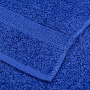 vidaXL Shower Towels 4 pcs Blue 70x140 cm 360 gsm 100% Cotton