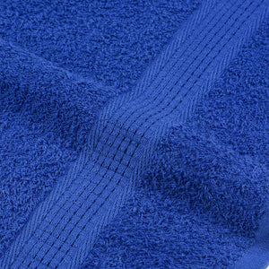 vidaXL Bath Towels 2 pcs Blue 100x150 cm 360 gsm 100% Cotton