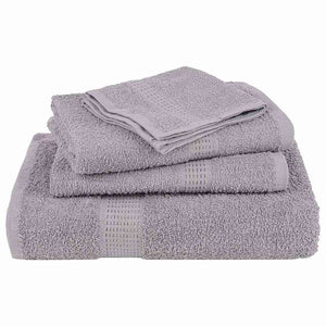 vidaXL Hand Towels 4 pcs Grey 50x100 cm 360 gsm 100% Cotton