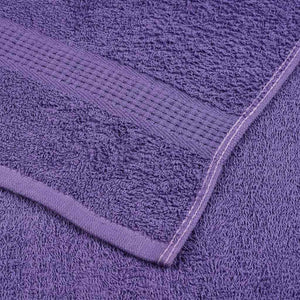 vidaXL Shower Towels 4 pcs Purple 70x140 cm 360 gsm 100% Cotton