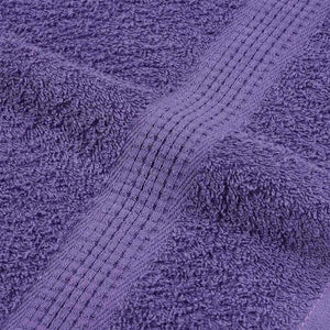 vidaXL Shower Towels 4 pcs Purple 70x140 cm 360 gsm 100% Cotton