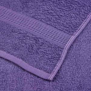 vidaXL Bath Towels 4 pcs Purple 100x150 cm 360 gsm 100% Cotton