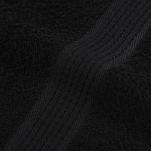 vidaXL Bath Towels 4 pcs Black 100x150 cm 360 gsm 100% Cotton