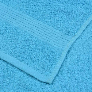 vidaXL Shower Towels 2 pcs Turquoise 70x140 cm 360 gsm 100% Cotton