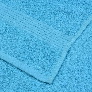 vidaXL Bath Towels 4 pcs Turquoise 100x150 cm 360 gsm 100% Cotton