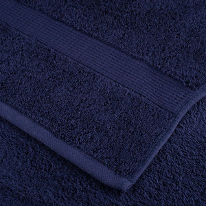 vidaXL Premium Guest Towels SOLUND 4pcs Navy Blue 30x50cm 600gsm