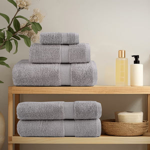 vidaXL Premium Hand Towels SOLUND 2pcs Grey 50x100cm 600gsm