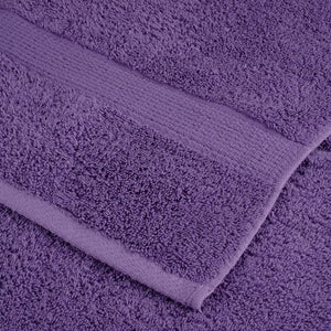 vidaXL Premium Guest Towels SOLUND 10 pcs Purple 30x50 cm 600 gsm