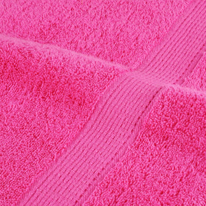 vidaXL Premium Guest Towels SOLUND 4 pcs Pink 30x50 cm 600 gsm