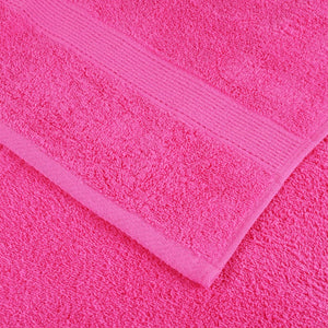 vidaXL Premium Guest Towels SOLUND 4 pcs Pink 30x50 cm 600 gsm