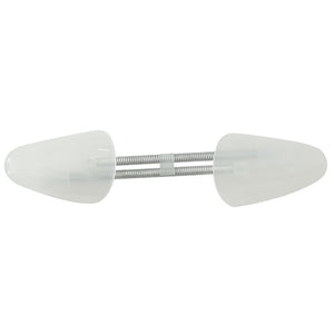 vidaXL Shoe Trees 5 Pairs White EU 38-44 Plastic