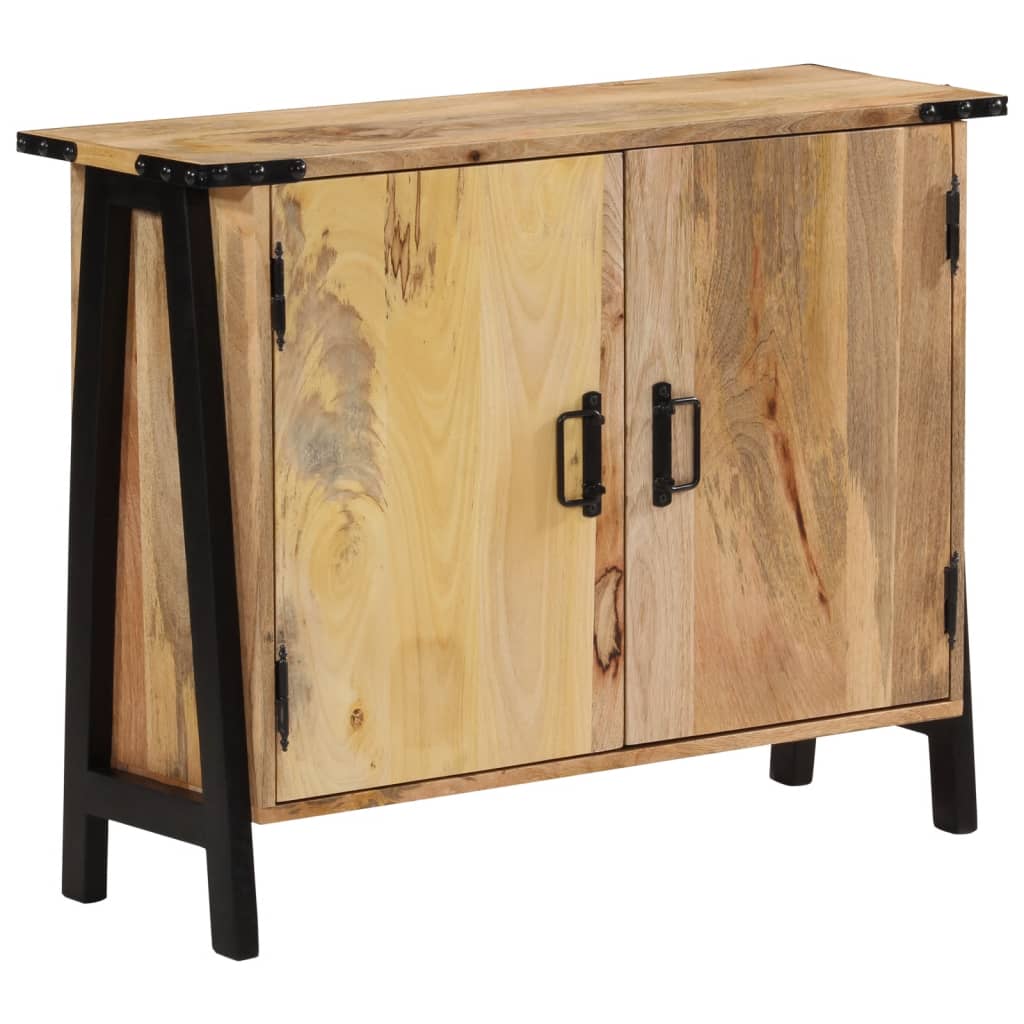 vidaXL Sideboard 88x30x69 cm Solid Wood Mango