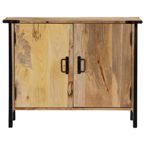 vidaXL Sideboard 88x30x69 cm Solid Wood Mango