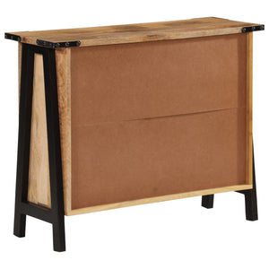 vidaXL Sideboard 88x30x69 cm Solid Wood Mango