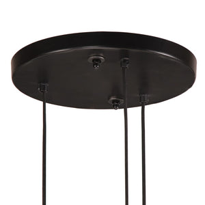 vidaXL Hanging Lamp 25 W Black 30x30x100 cm E27