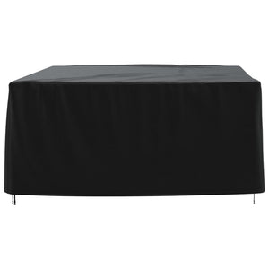 vidaXL Garden Furniture Cover Black 315x180x74 cm 420D Oxford