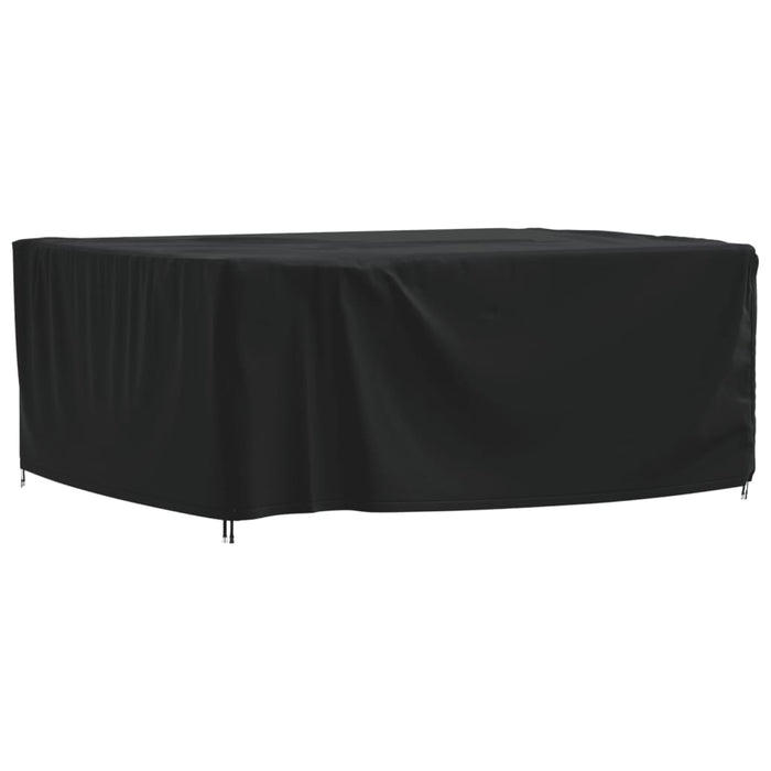 vidaXL Garden Furniture Cover Black 242x182x100 cm 420D Oxford